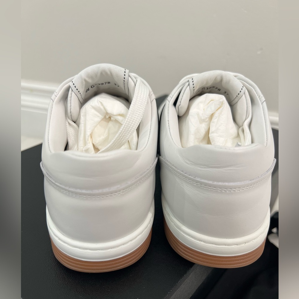 CHANEL Sport Skater White and Tan Sneakers - Picture 8 of 10